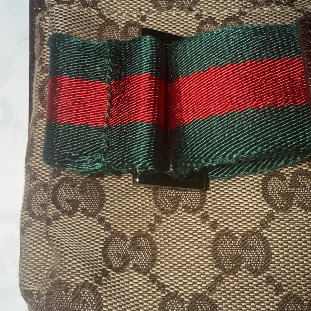 AUTHENTIC Gucci GG Canvas SHERRY LINE Sling Bag W/Dustabg - Picture 17 of 17